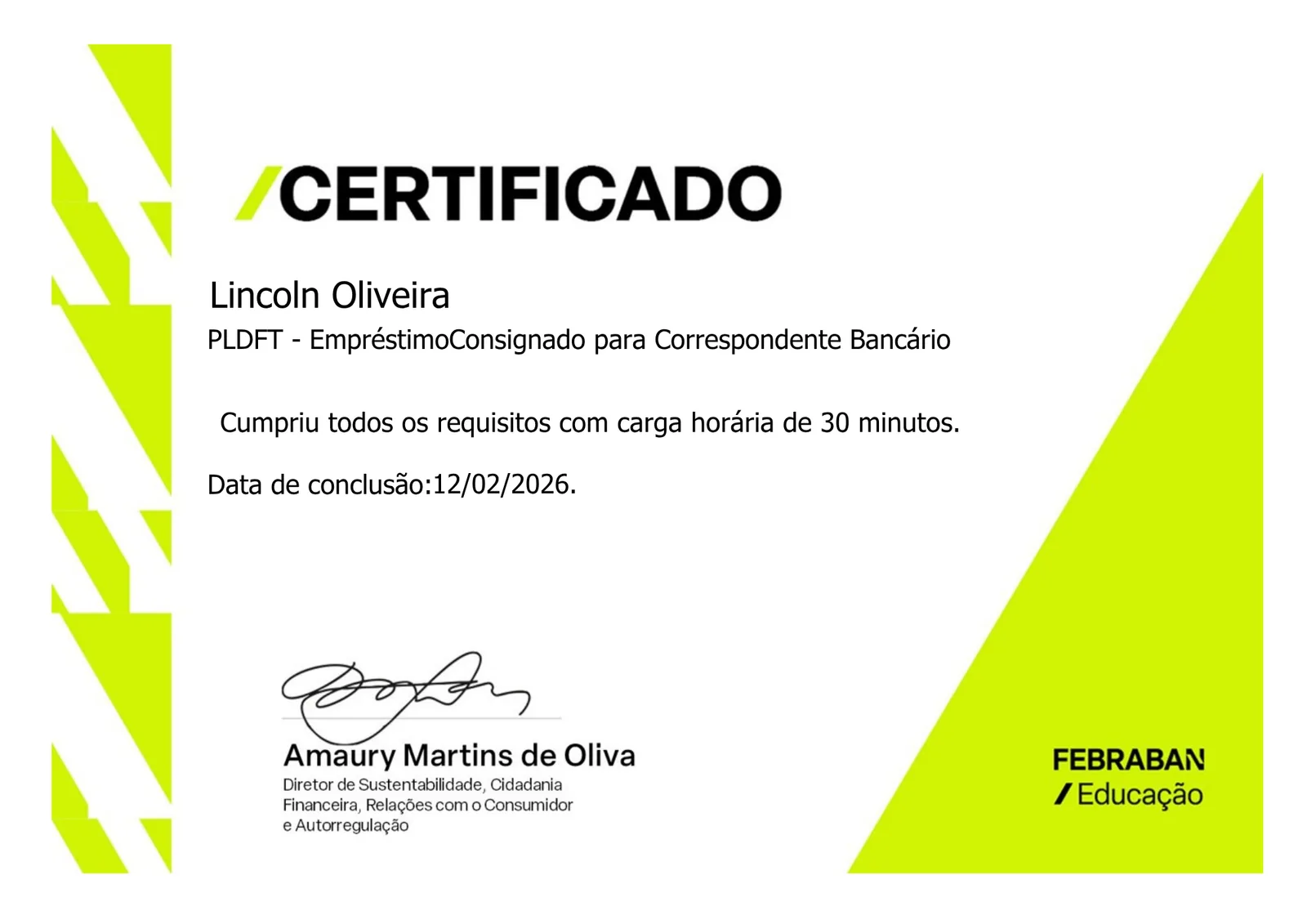 Certificação FEBRABAN de correspondente bancário